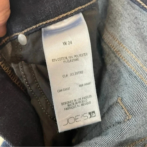 Joe's Jeans Haxby High  Rise Skinny Raw Hem Jeans - Picture 9 of 10